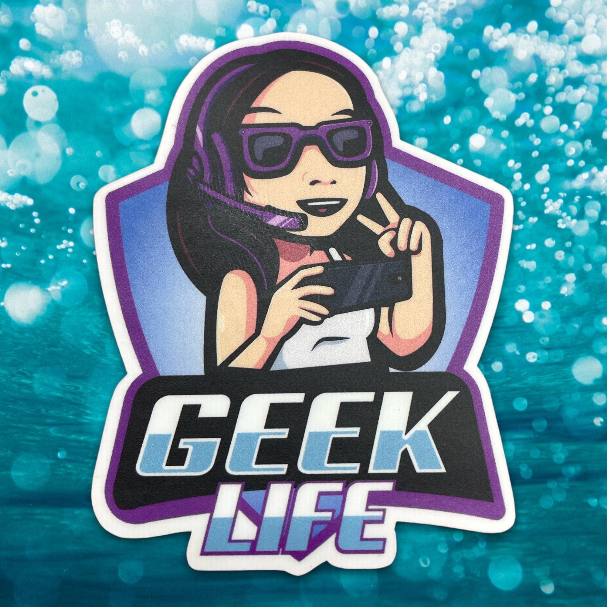 Geek Life Sticker