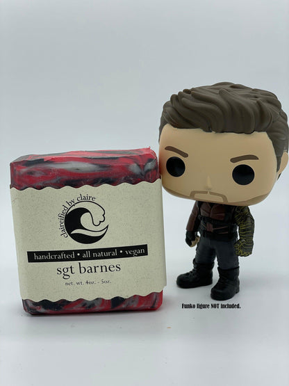 Sergeant Barnes Inspired Soap