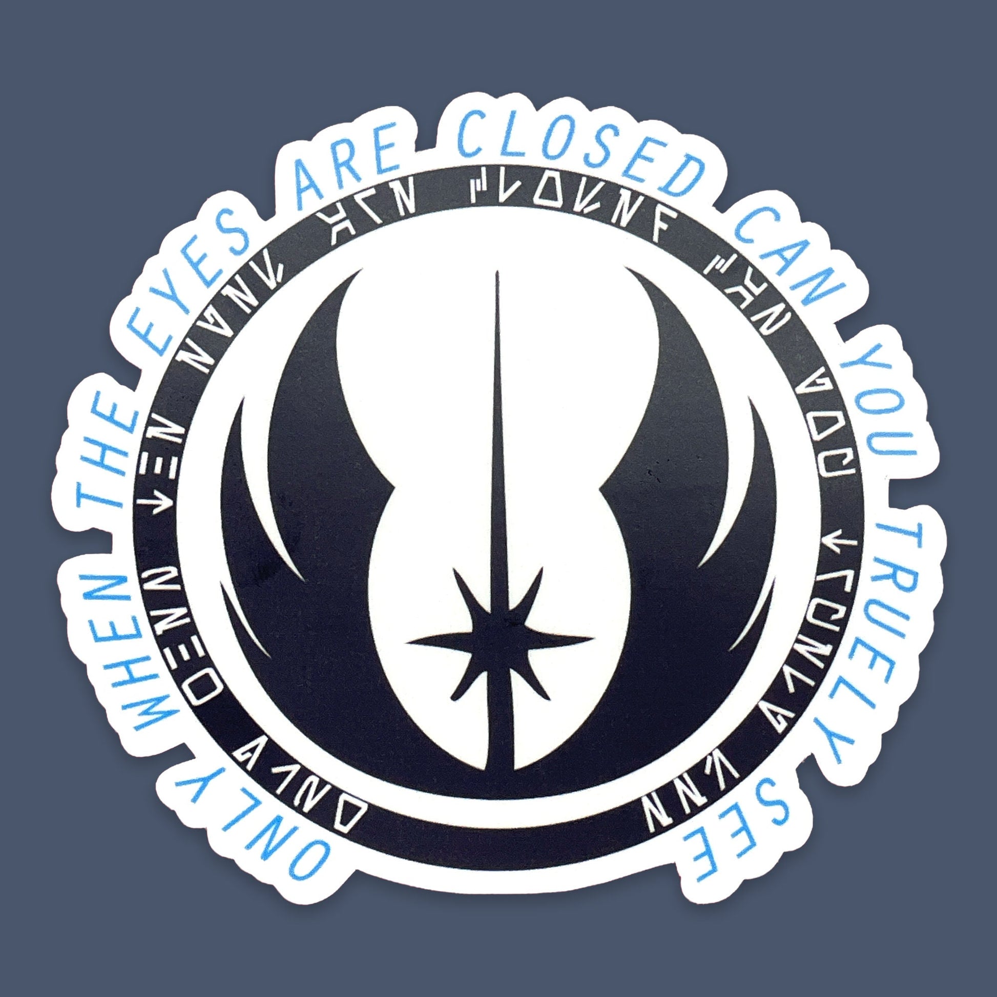 Kenobi/Jedi Safe House Sticker | Matte | Water Resistant