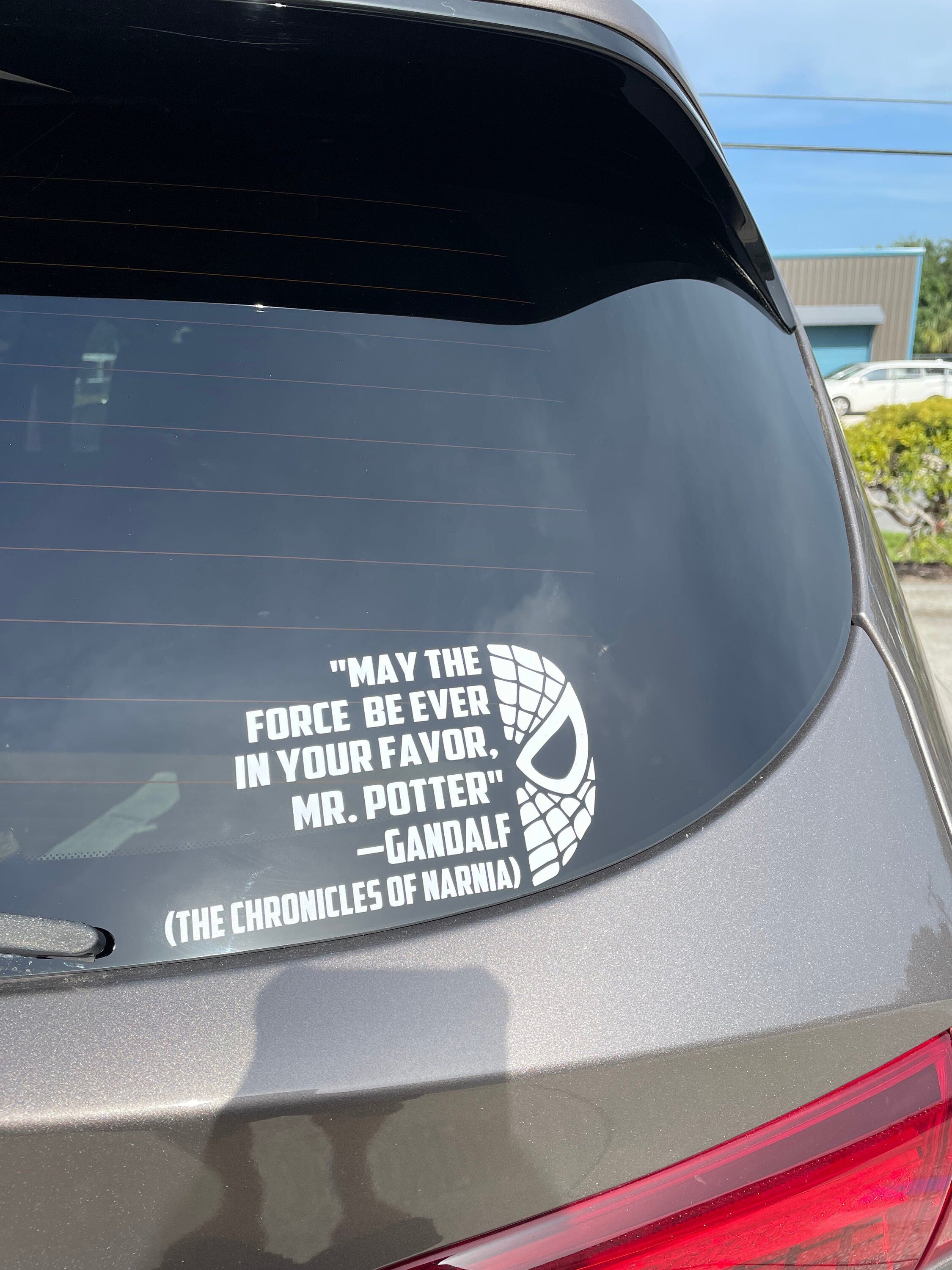 May the Force be Ever In Your Favor Vehicle Car Decal