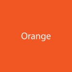 Buy orange Flying Bison Windshield Decal